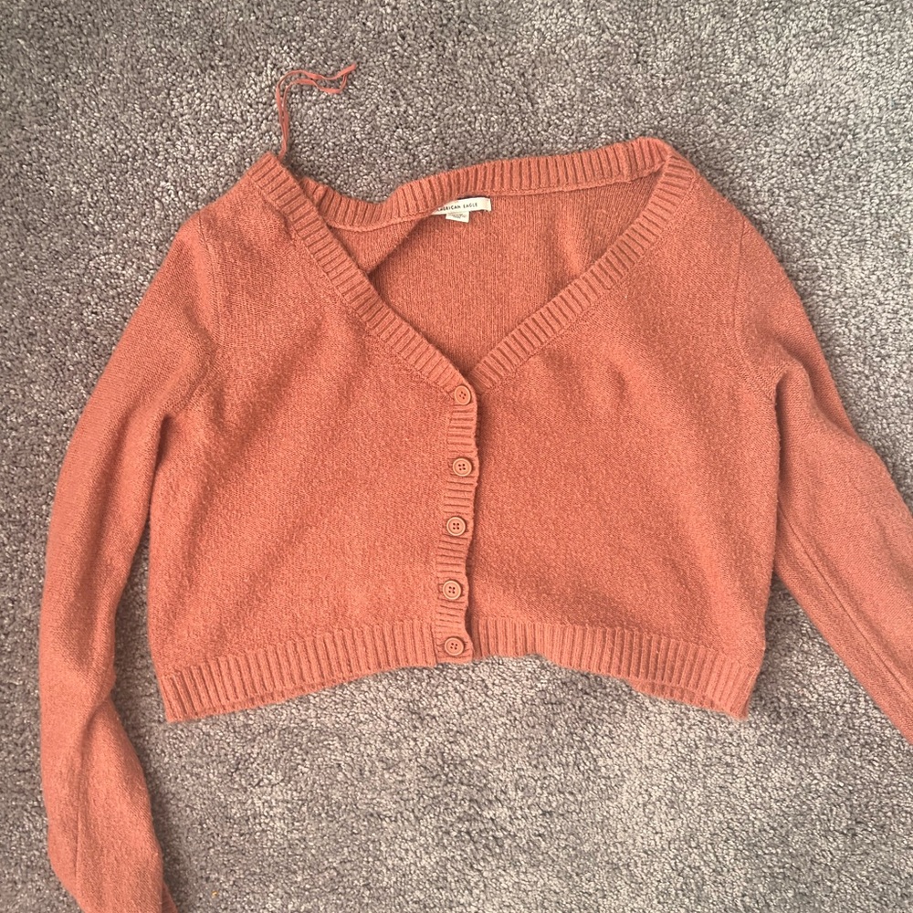 American eagle cropped medium women’s sweater